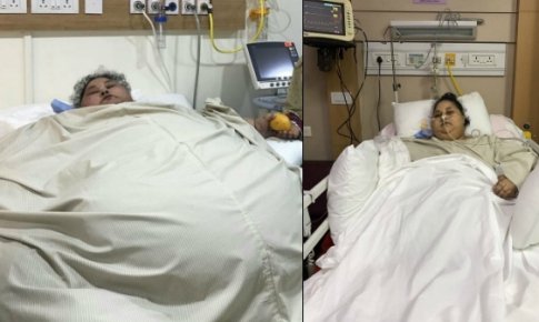 چاقترین زن دنیا با این روش 250 کیلو لاغر شد (عکس)