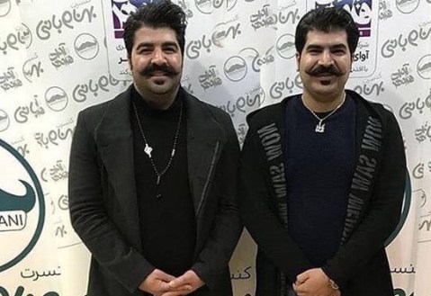 عکس دیدنی بهنام بانی با بدلش