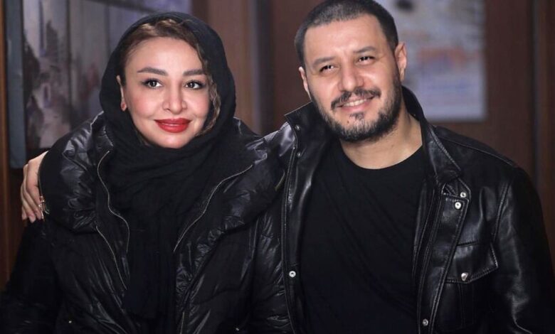 عکس جدید همسر جواد عزتی با میکاپی غلیظ و متفاوت!! عکس جدید همسر جواد عزتی با میکاپی غلیظ و متفاوت!!