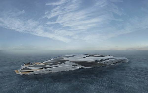 طراحی لاکچری ترین و بزرگترین کشتی شخصی دنیا (عکس)