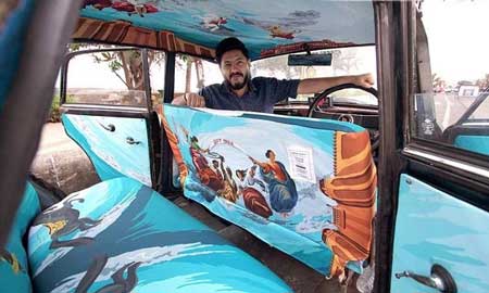 تاکسی های جالبی که شما را شاد می کند (عکس) تاکسی های جالبی که شما را شاد می کند (عکس)