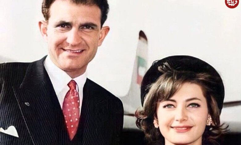 عکس| سفر در زمان؛ «شهناز پهلوی در آغوش مادر مصری اش»؛ اوایل دهه 20
