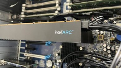 افشای تصاویر تازه از کارت گرافیک مرموز Intel Arc A750