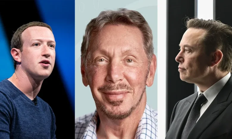 ایلان ماسک، لری الیسون و مارک زاکربرگ روی هم یک تریلیون دلار ثروت دارند