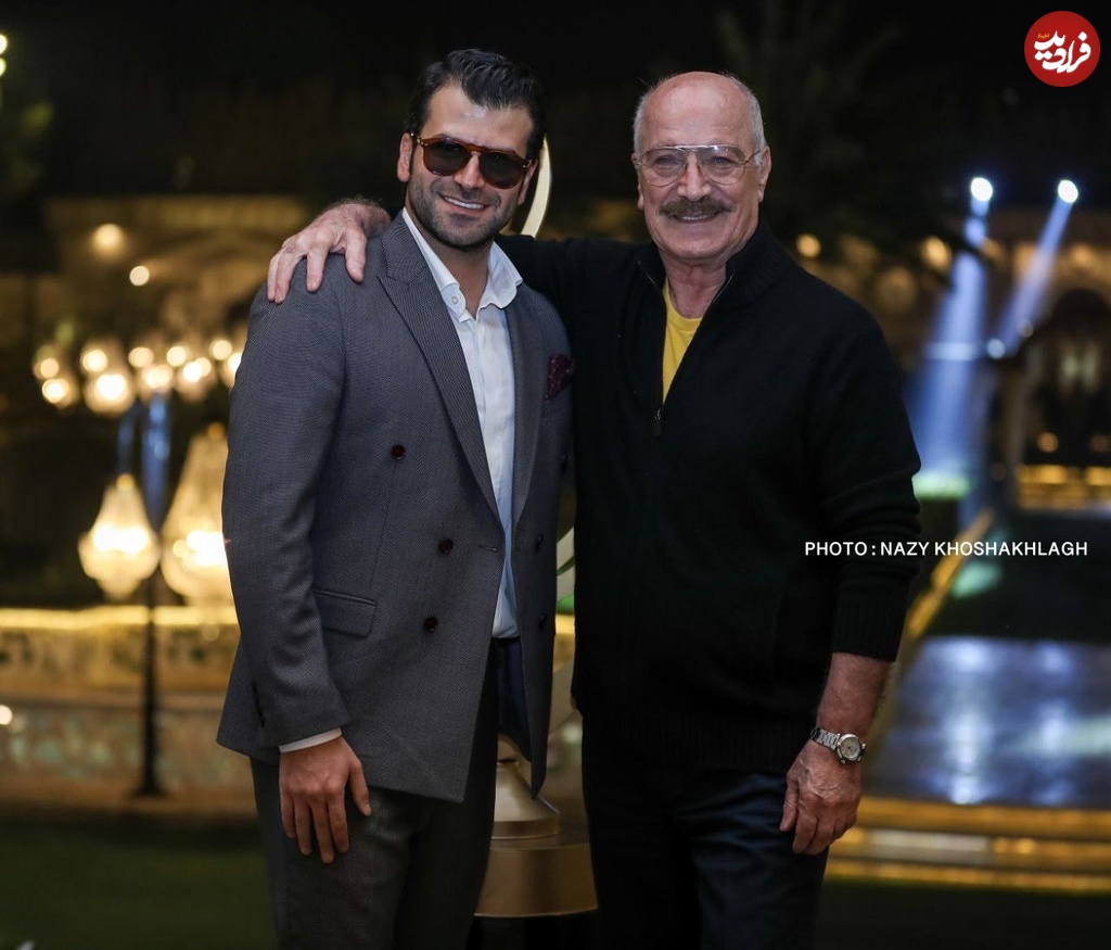 عکس روز| جواد جوادیِ» سریال بچه مهندس در حال بوسیدن «سعید راد»!