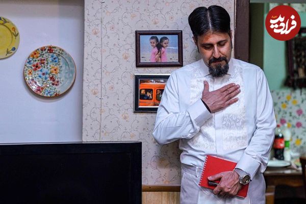 عکس| سفر در زمان؛ «بهنام بانی و رحمت» در پشت صحنه سریال پایتخت 6؛ سال 99