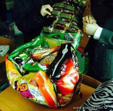 ابتکار جالب و دیدنی دانش آموزان کره ای (عکس)