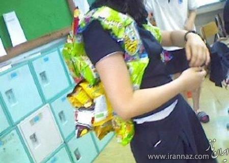 ابتکار جالب و دیدنی دانش آموزان کره ای (عکس)