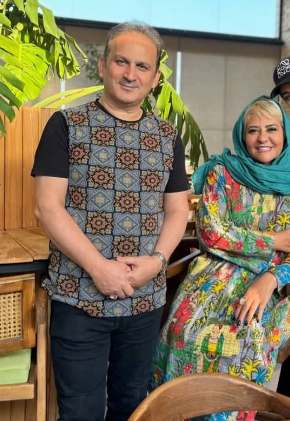 قاب پربازدید رابعه اسکویی و عمو فیتیله‌ای