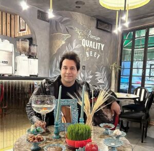 عکس روز| واکنش احساسیِ پوریا پورسرخ به درگذشت امید جهان