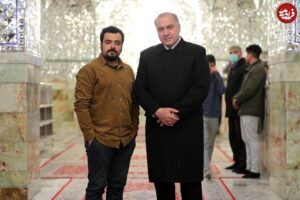 عکس| سفر در زمان؛ «بهروز و دکتر توفیقی» در پشت صحنه «سریال بچه مهندس 4»