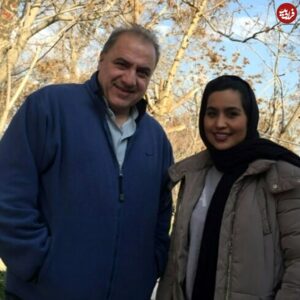 عکس| سفر در زمان؛ «عطیه و دکتر توفیقی» در پشت صحنه سریال بچه مهندس 3؛ سال 99