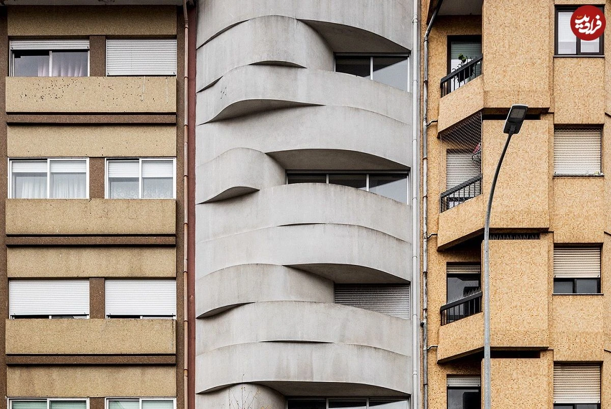 عکس؛ شاهکار معماری نما برای ساختمان: طرح مومیایی!