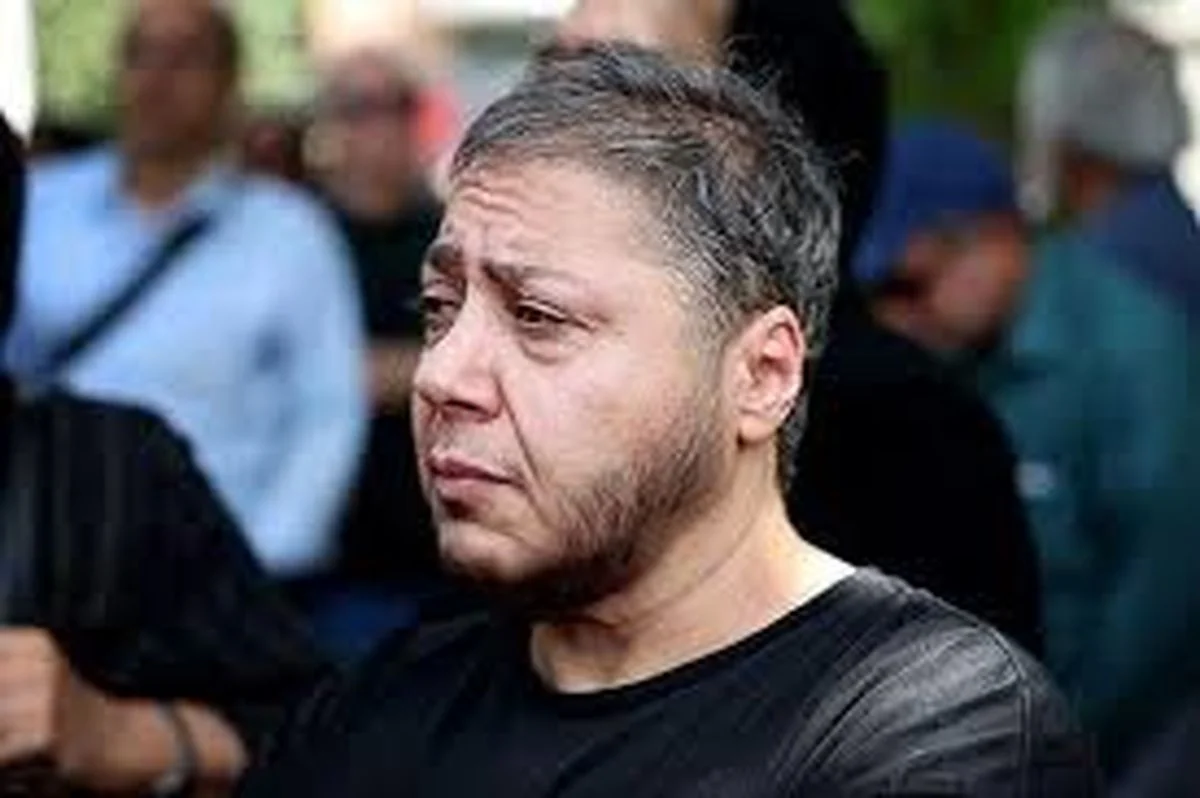 مازیار لرستانی عزادار شد مازیار لرستانی عزادار شد