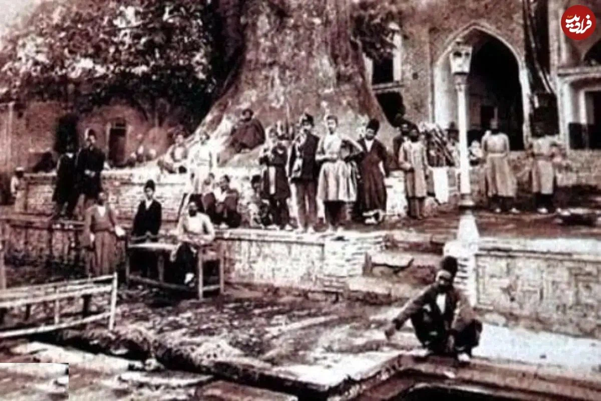 تصاویر؛ سفر در زمان؛ چنارعباسعلی؛ درختی کهنسال در تهران قدیم که به دستور ناصرالدینشاه پناهگاهی مقدس برای زنان دربار شد تصاویر؛ سفر در زمان؛ چنارعباسعلی؛ درختی کهنسال در تهران قدیم که به دستور ناصرالدینشاه پناهگاهی مقدس برای زنان دربار شد