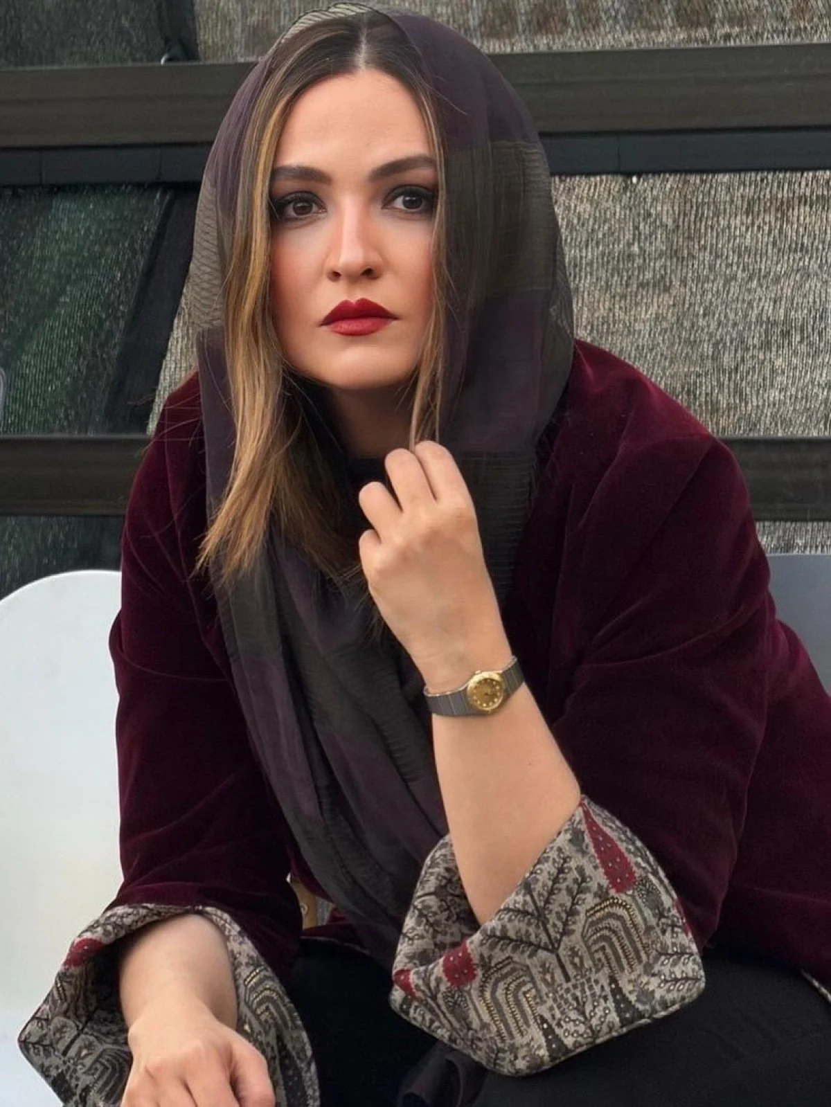 عکسهای جدید گلاره عباسی؛ در پشت صحنه‌ی تئاتر بتهوون