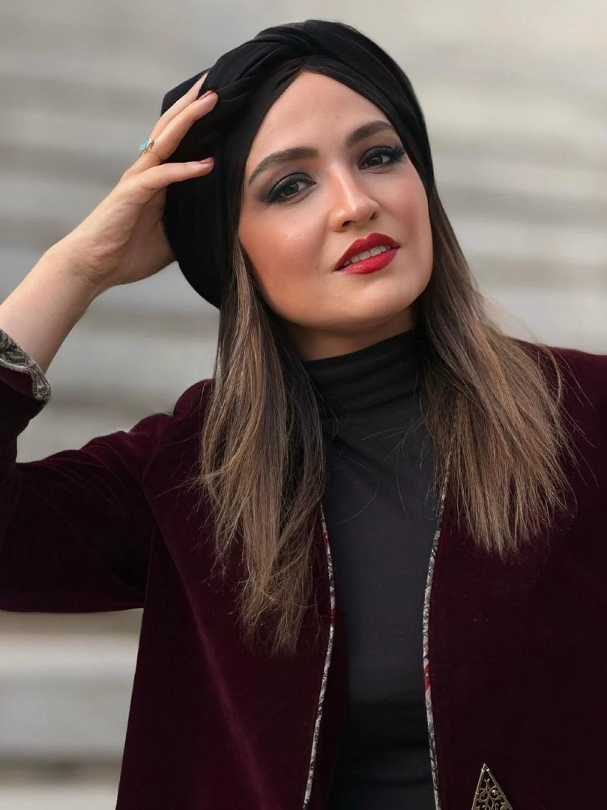 عکسهای جدید گلاره عباسی؛ در پشت صحنه‌ی تئاتر بتهوون