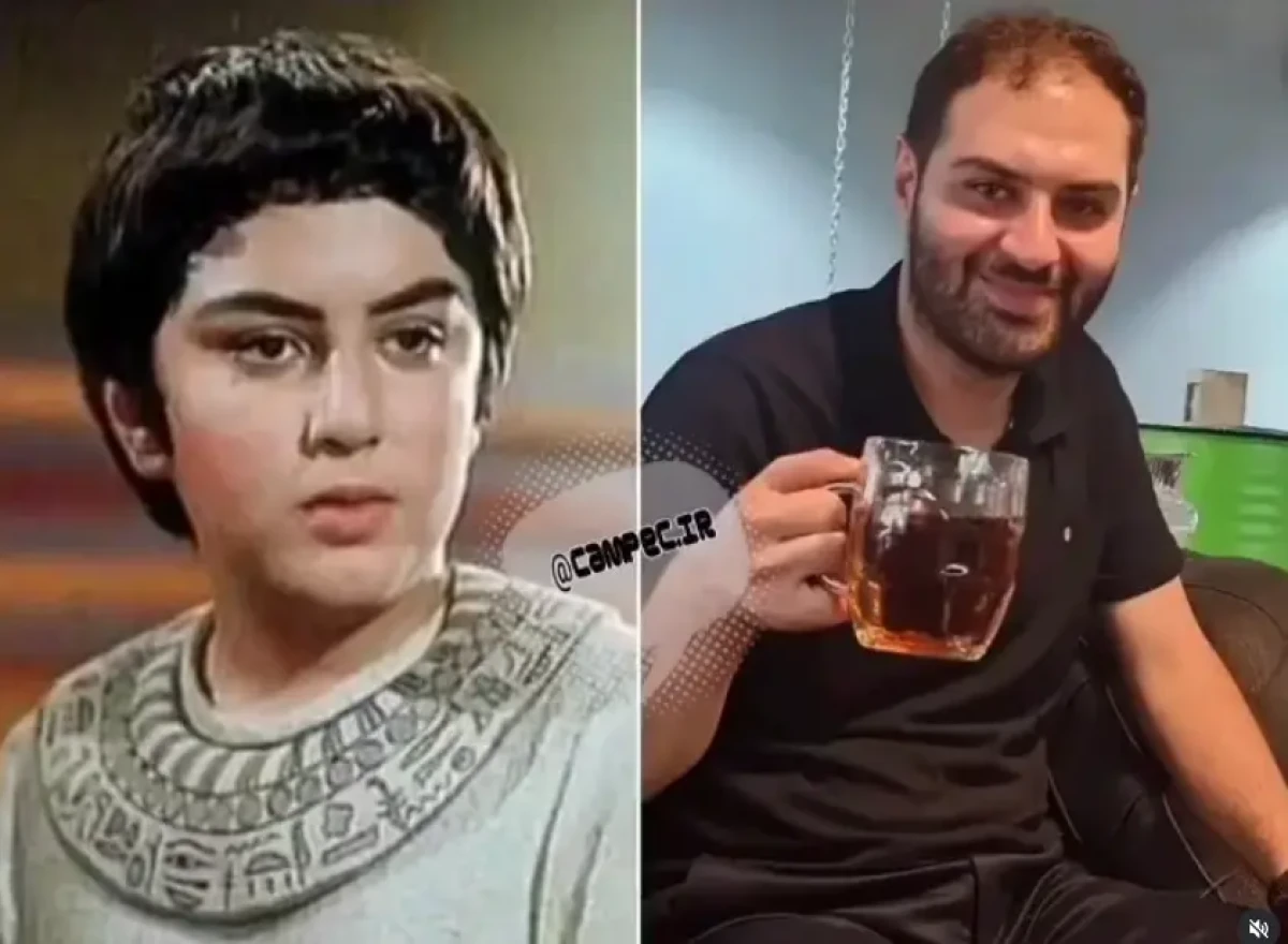 عکس | سفر در زمان ؛ چهره جدید بازیگر نقش کودکی یوسف پیامبر در 33 سالگی