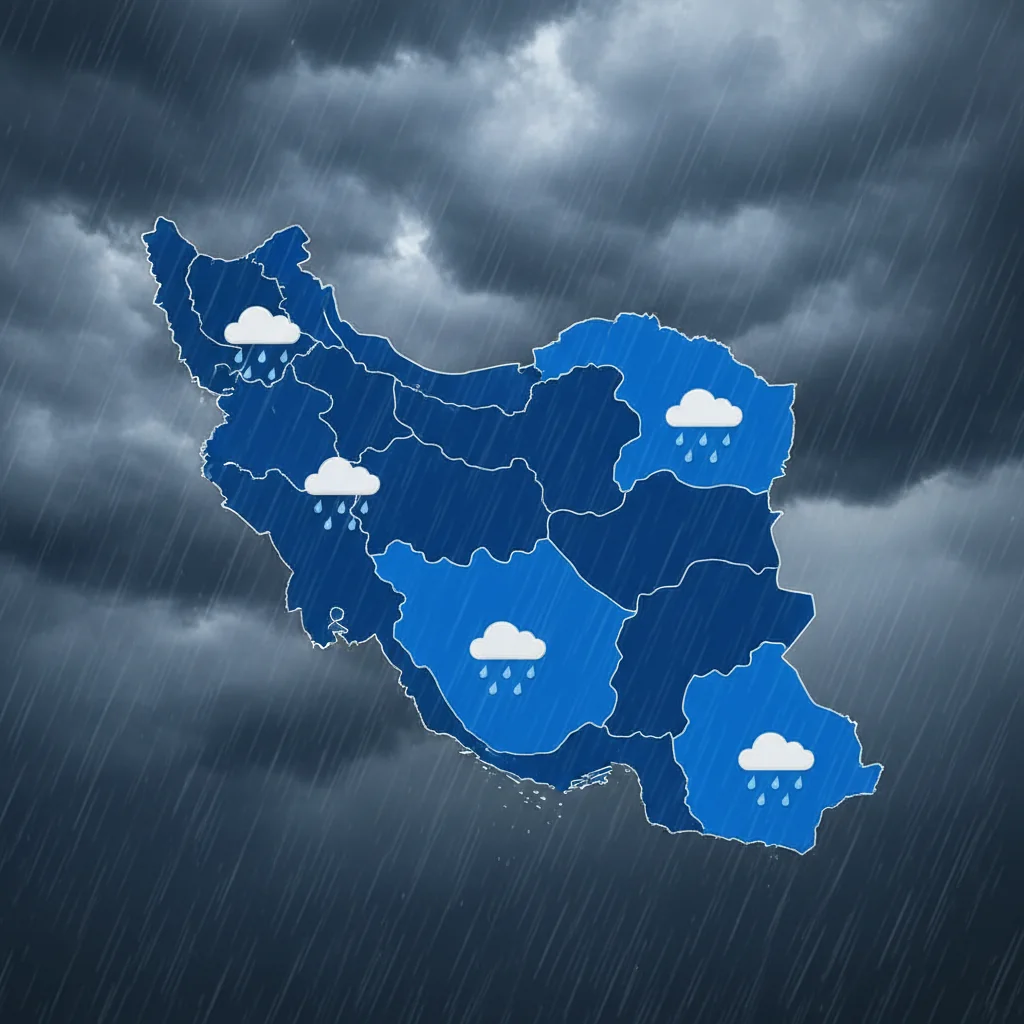 بارش باران و کاهش دما در بیش از ۱۰ استان؛ هشدار کاهش دید و گرد و خاک بارش باران و کاهش دما در بیش از ۱۰ استان؛ هشدار کاهش دید و گرد و خاک