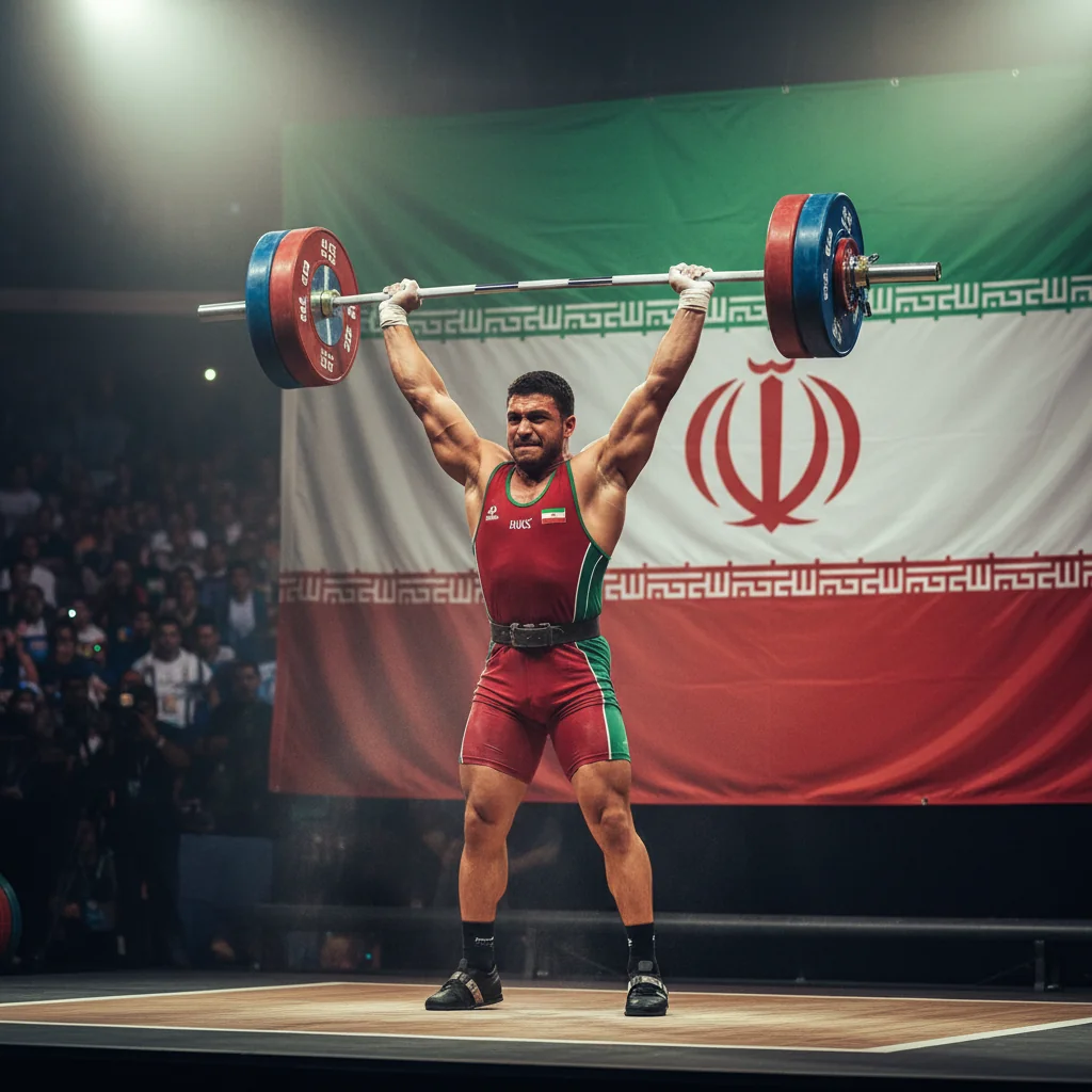 پسر ایران رکورد وزنهبرداری دنیا را جابهجا کرد | افتخار بزرگ در صحنه جهانی پسر ایران رکورد وزنهبرداری دنیا را جابهجا کرد | افتخار بزرگ در صحنه جهانی
