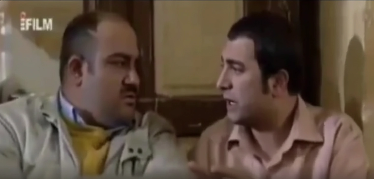 مجید صالحی و مهران غفوریان به زبان عربی و انگلیسی حرف می‌زنند