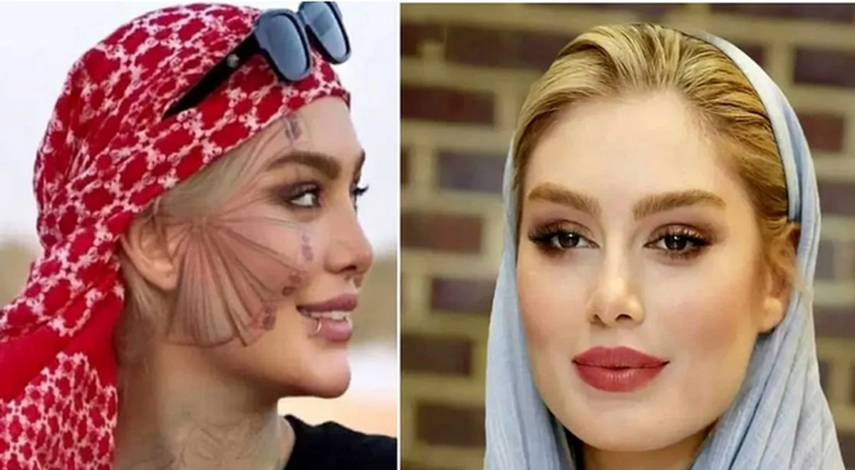 سحر قریشی در اولین فیلمش «لج و لجبازی» کنار سیاوش خیرابی