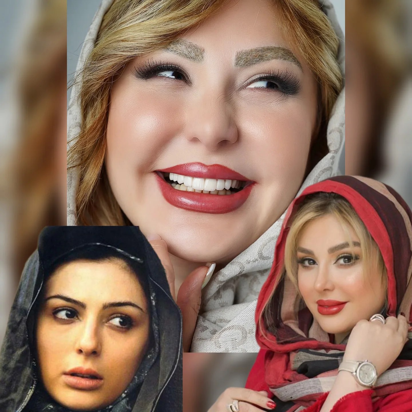 تغییرات جنجالی چهره خانم نیوشا ضیغمی در ۴۵سالگی