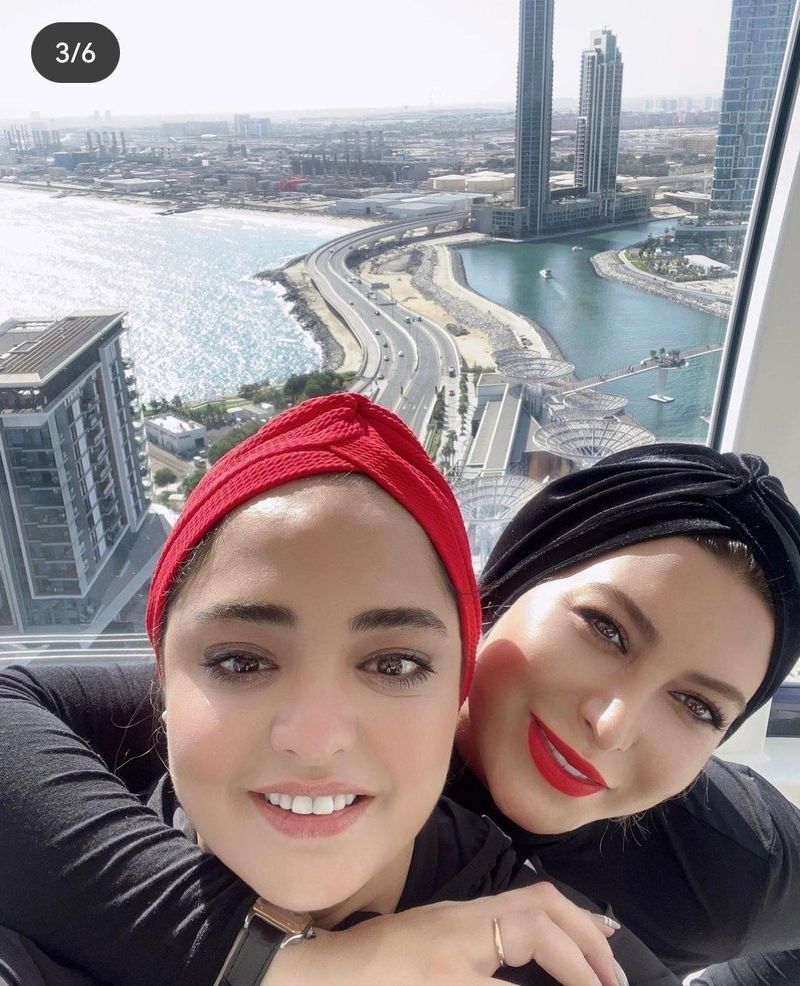 سفر لاکچری نرگس و فریبا در دبی | اکران خصوصی فیلم «شومه سمیراء»