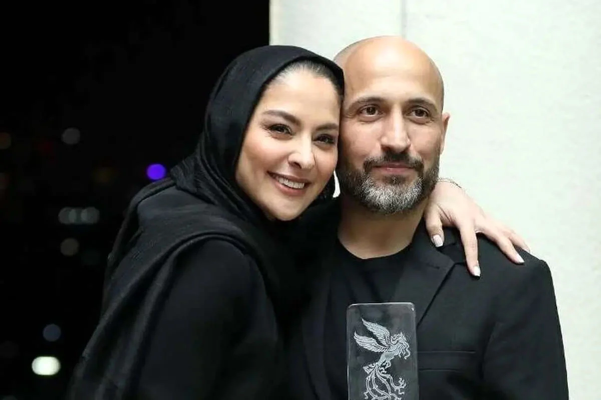 عاشقانه تازه زوج سینمای ایران جلب‌توجه کرد
