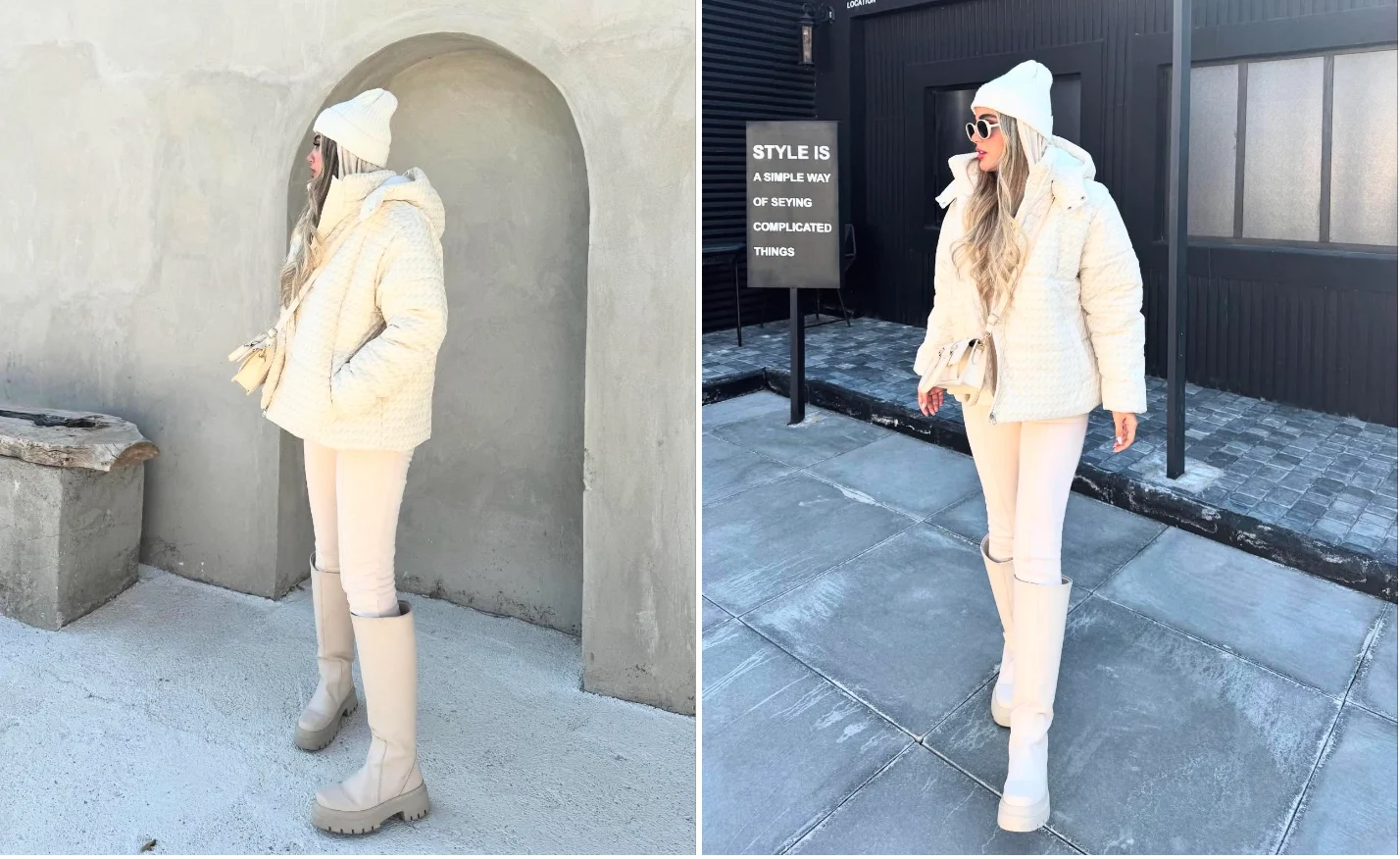 استایل با بوت لژدار