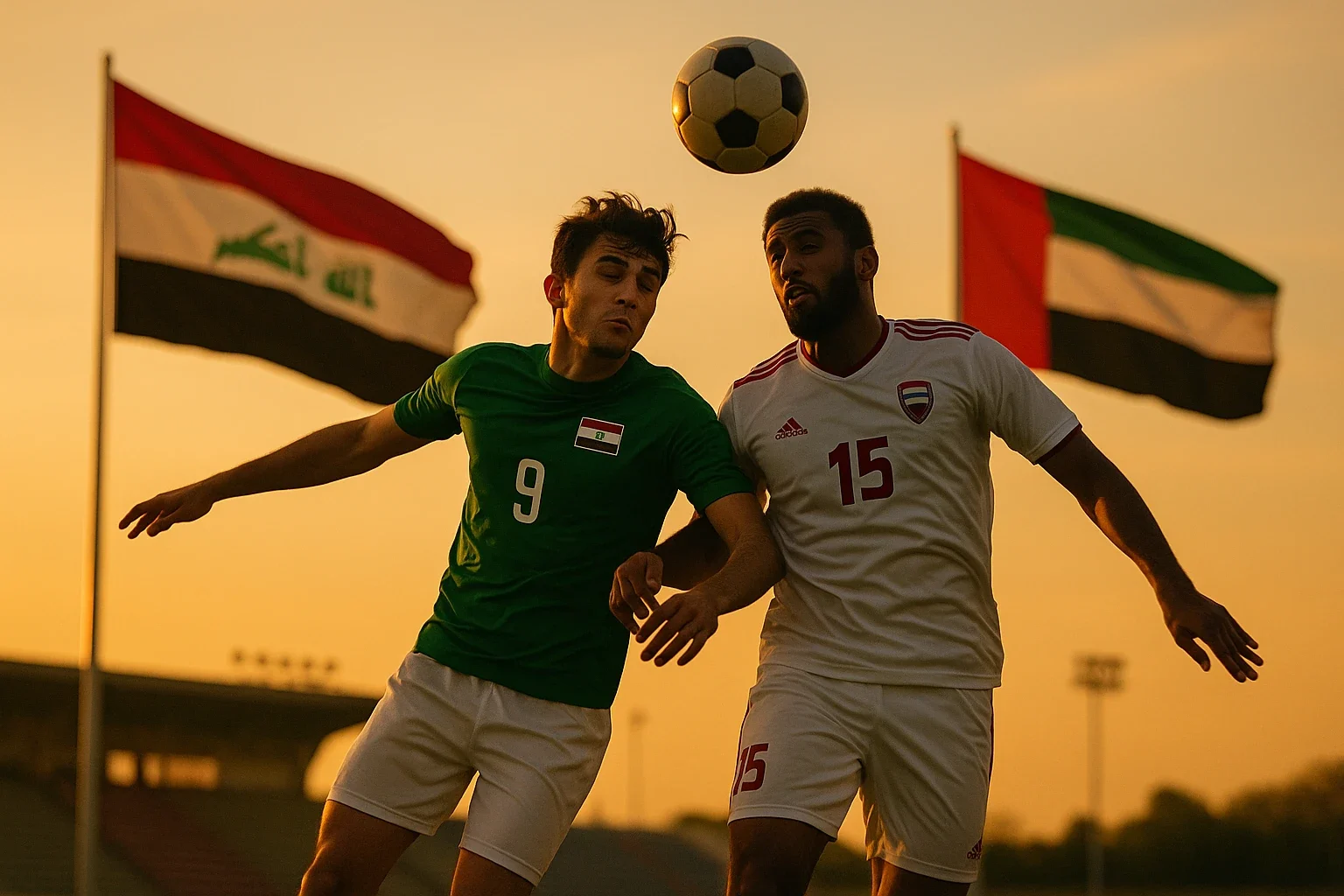 عراق و امارات؛ نبرد برای تکرار رؤیای جام جهانی در پلی‌آف آسیا