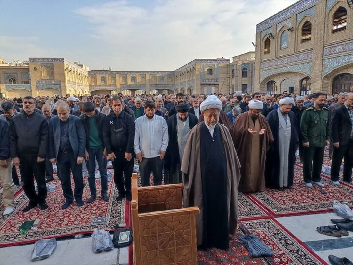 نماز باران در تهران اقامه شد