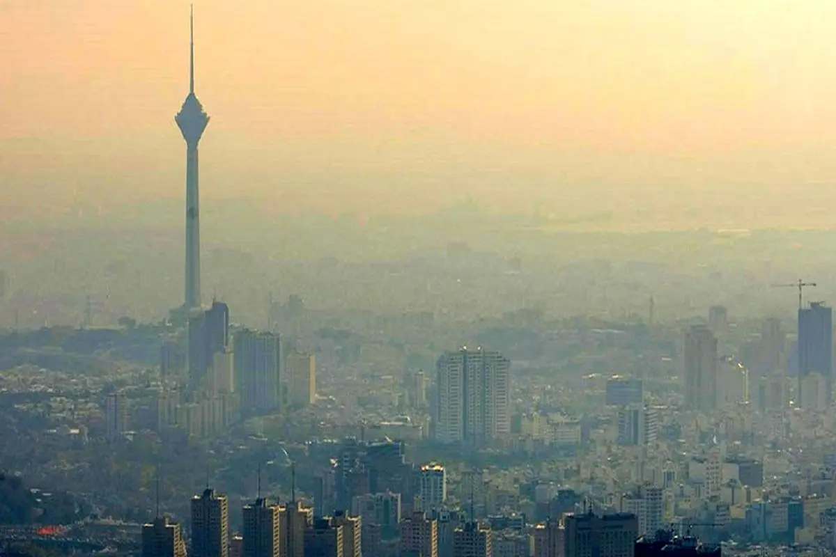 هوای تهران دوباره در وضعیت ناسالم برای گروه‌های حساس؛ شاخص آلودگی روی عدد ۱۱۳