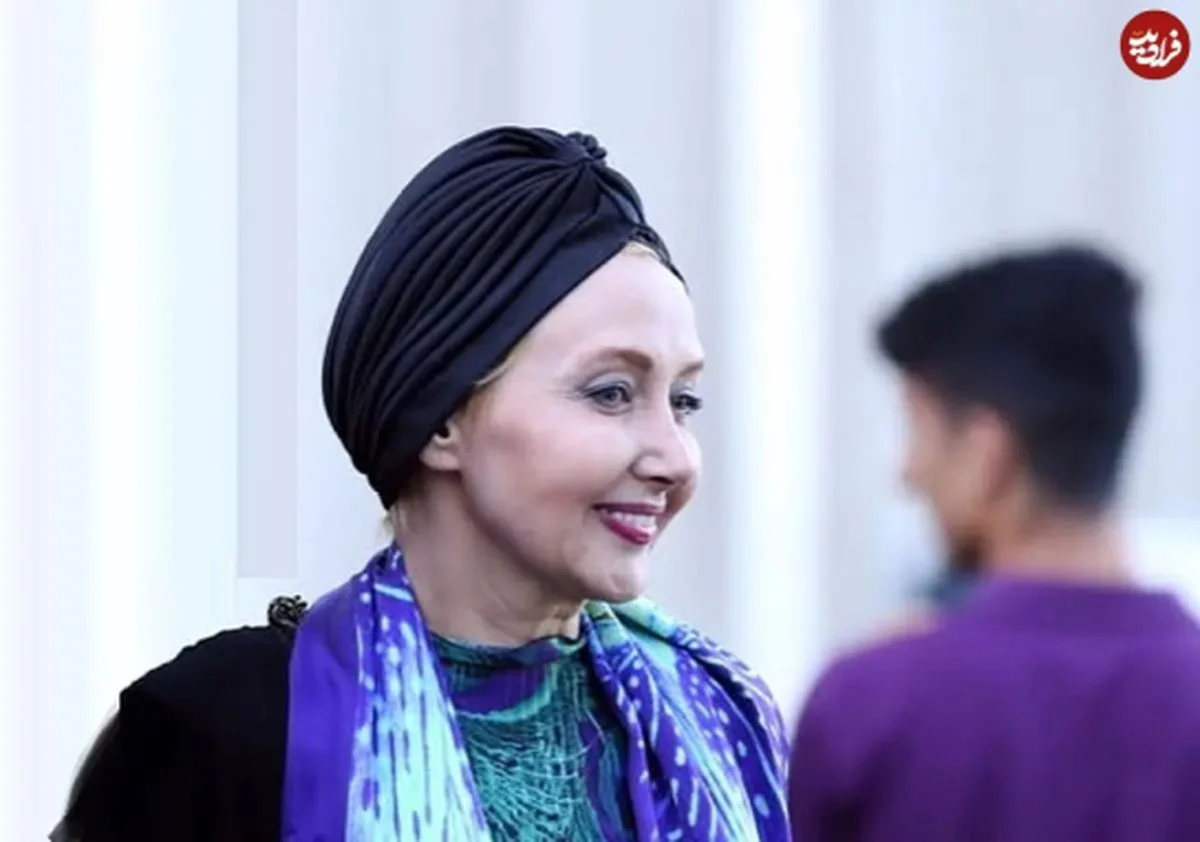 عکس کتایون ریاحی و پسرش در یک مراسم قدیمی