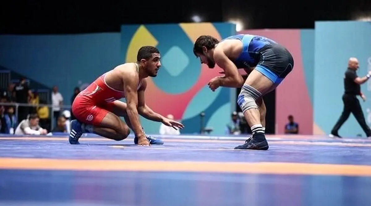 طلای درخشان رحمان عموزاد در کشتی آزاد بازی‌های کشورهای اسلامی