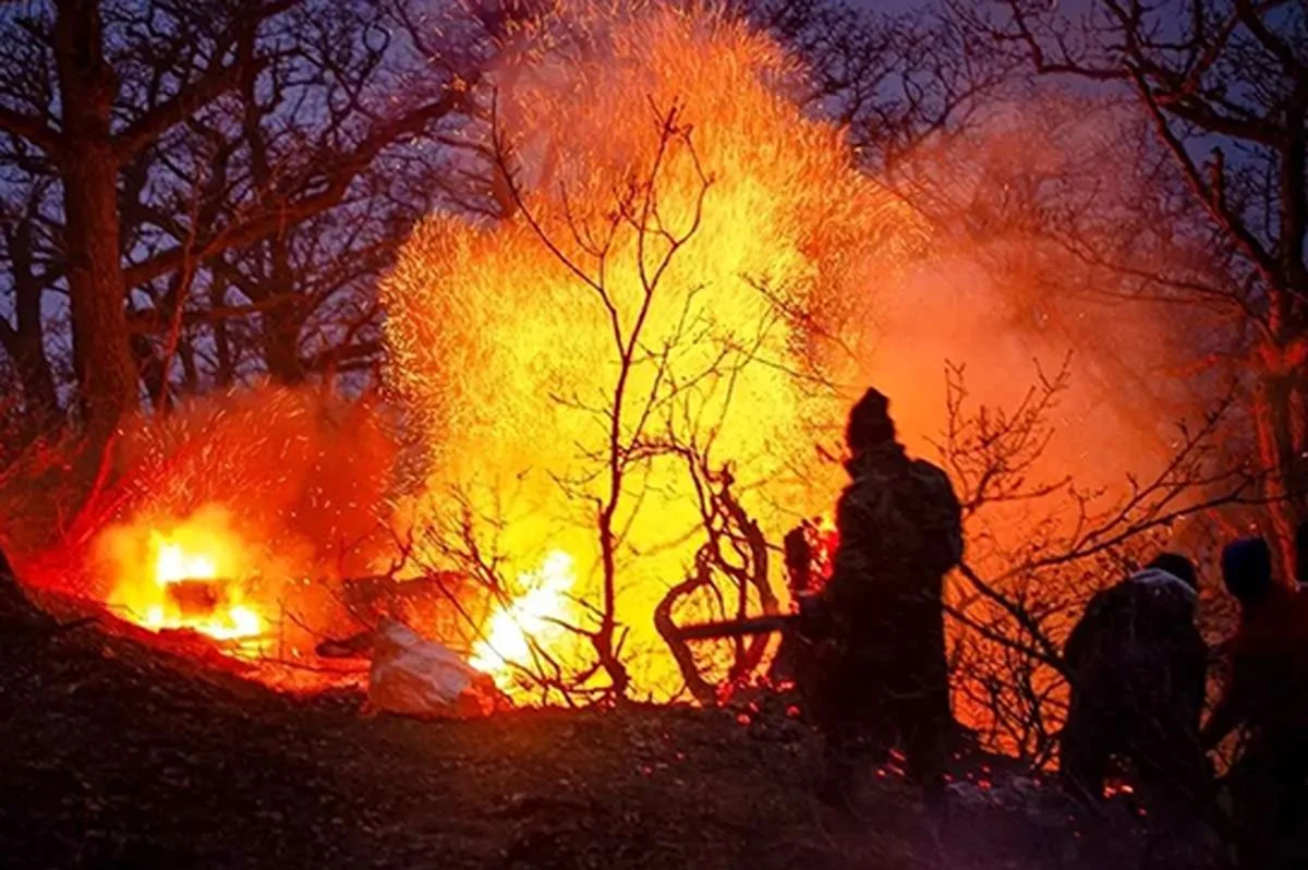 خبر جدید ؛ ردپای انسان در آتش‌سوزی جنگل‌های چالوس؟