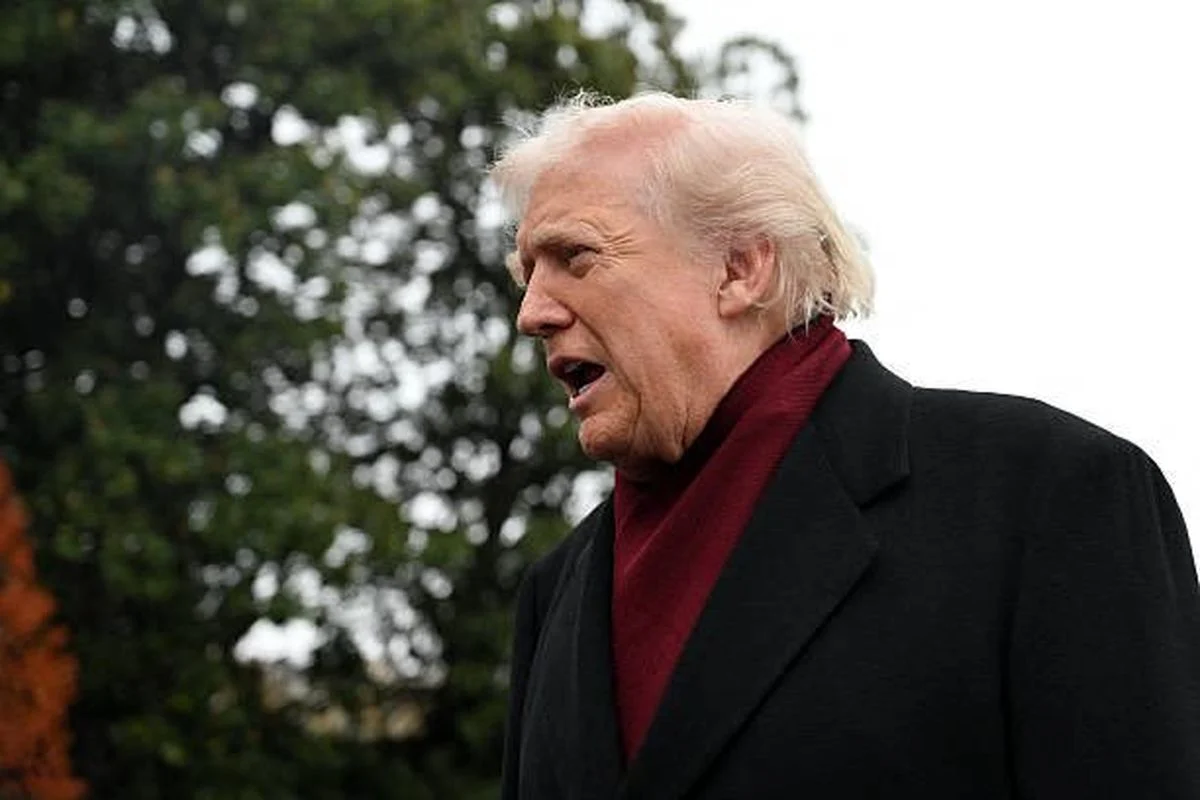 خبر جدید ؛ ترامپ با یک استایل زمستانی جلب‌توجه کرد