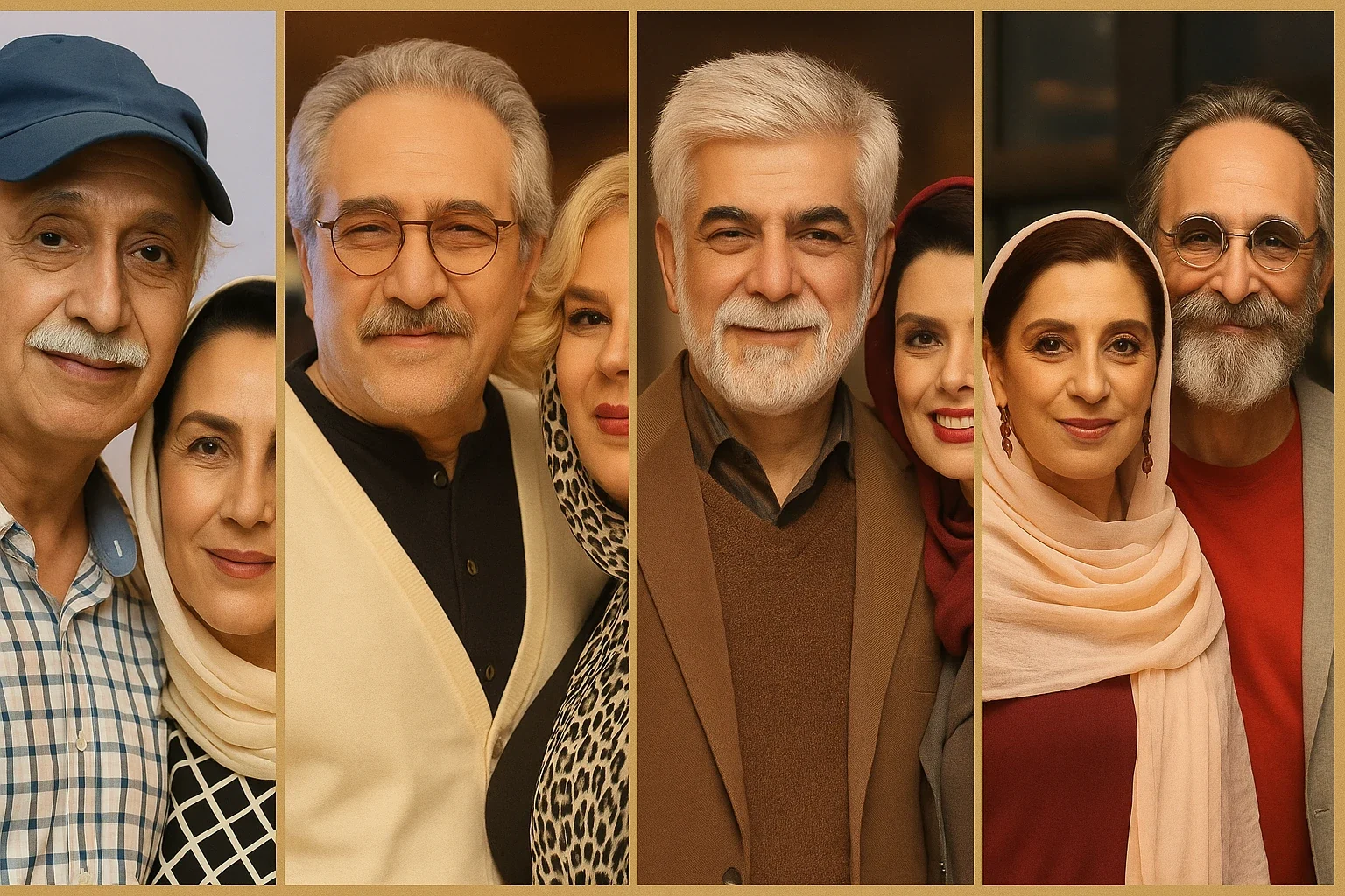 قصه‌های عاشقانه زوج‌های سینمای ایران | از فرهاد آئیش و مائده طهماسبی تا محمود پاک‌نیت و مهوش صبرکن