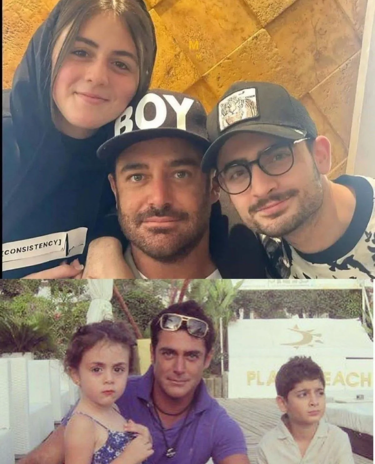 عکس جدید محمدرضا گلزار در کنار خواهرزاده‌های خوش‌چهره‌اش