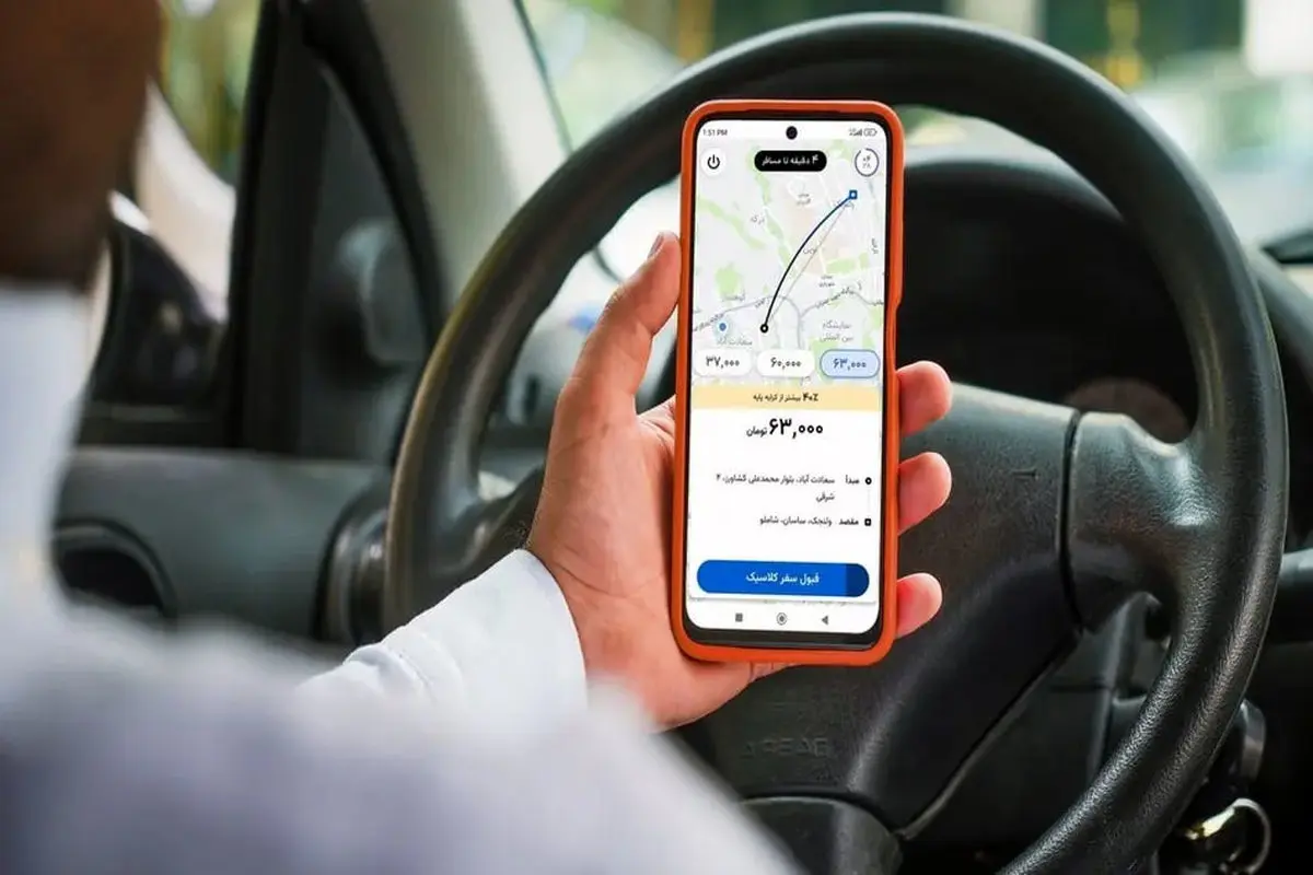 رانندگان تاکسی‌های اینترنتی در آستانه بیمه اجتماعی | طرحی برای امنیت شغلی ۱.۵ میلیون راننده