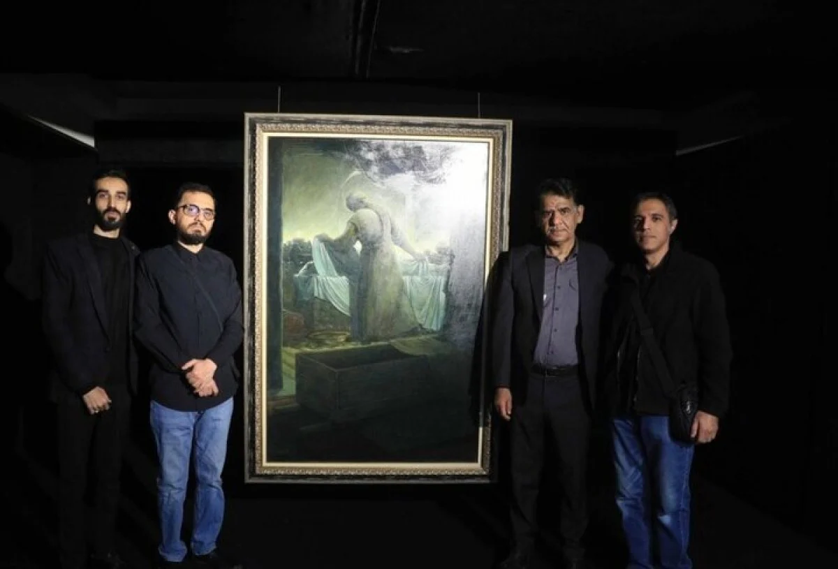 رونمایی از تابلوی «وداع آخر» محمدعلی نادری در آستانه شهادت حضرت فاطمه زهرا (س) رونمایی از تابلوی «وداع آخر» محمدعلی نادری در آستانه شهادت حضرت فاطمه زهرا (س)