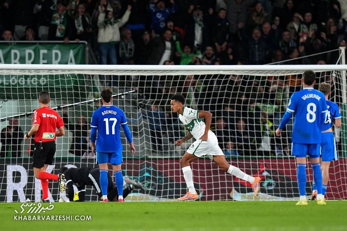 ورزشی | الچه ۲ - رئال مادرید ۲/ یک خودی، بلای جان رئال شد!/ بارسا بیخ گوش کهکشانیها الچه ۲ - رئال مادرید ۲/ یک خودی، بلای جان رئال شد!/ بارسا بیخ گوش کهکشانیها