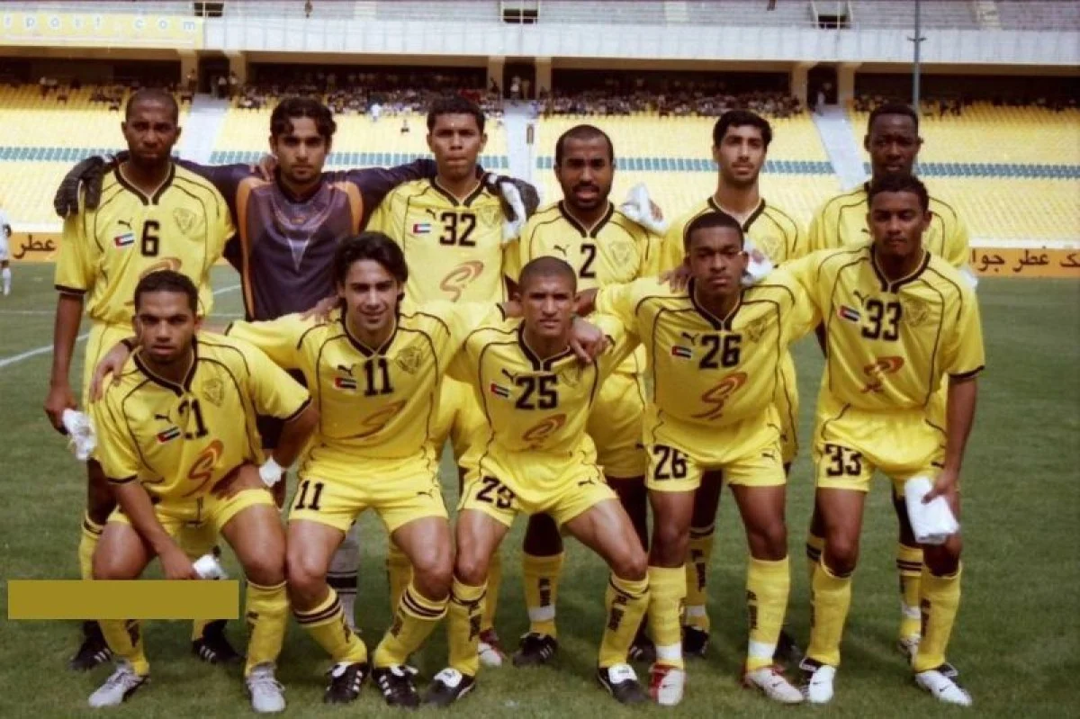 فرهاد مجیدی با پیراهن الوصل در تلویزیون امارات فرهاد مجیدی در الوصل