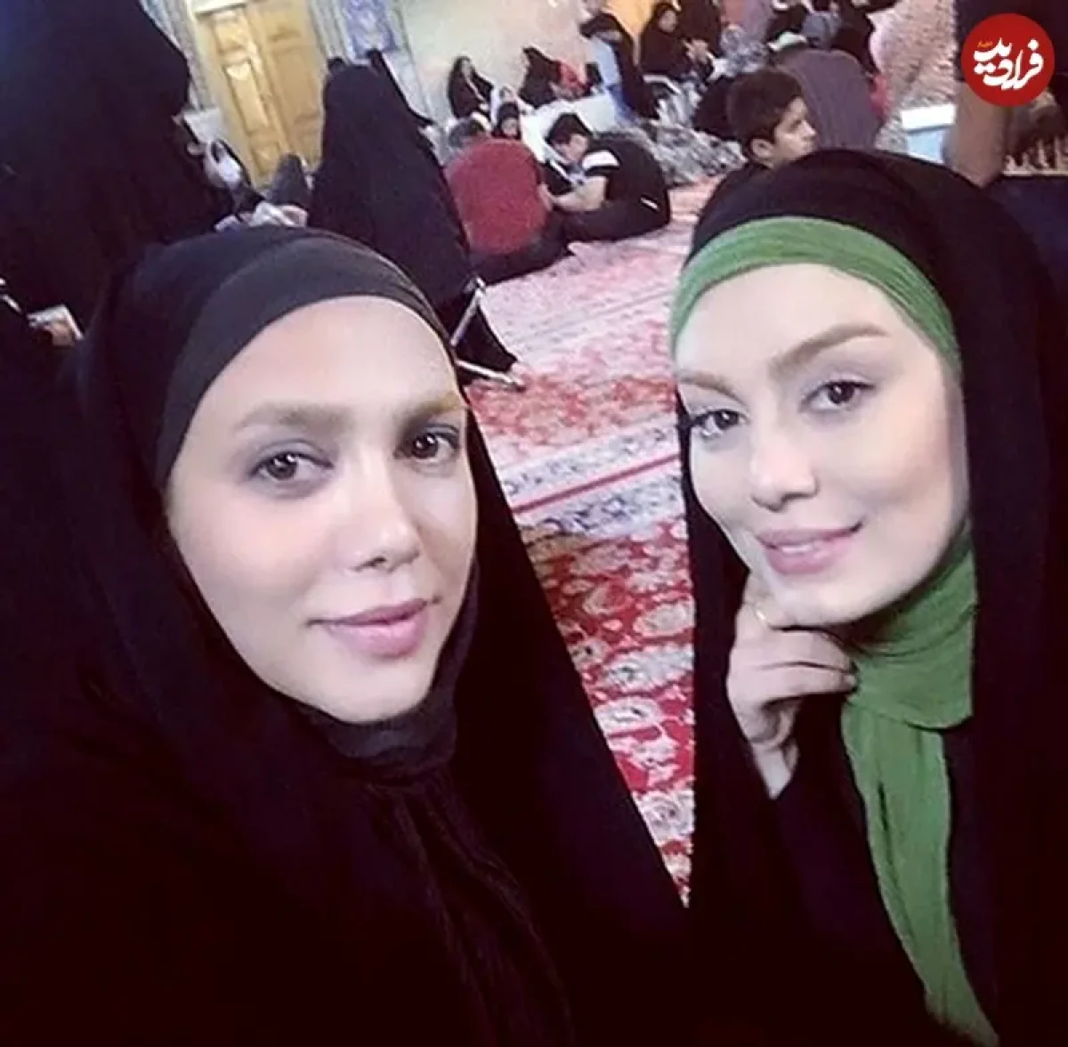 تونل زمان | پوشش خاص سحر قریشی در حرم امام رضا (ع) تونل زمان | پوشش خاص سحر قریشی در حرم امام رضا (ع)