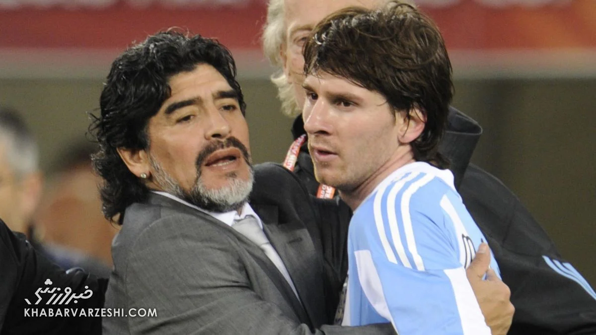 استوری مسی به یاد عشق دوطرفه؛ دلتنگی اعجوبه آرژانتینی برای مارادونا +عکس