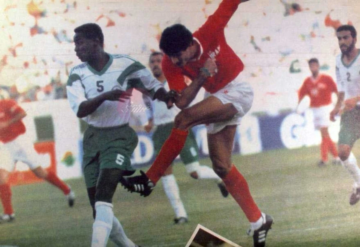 تورق تاریخ| عکسهای دیدهنشده از پرگلترین باخت ایران به عربستان بازی ایران و عربستان در سال ۱۳۷۲