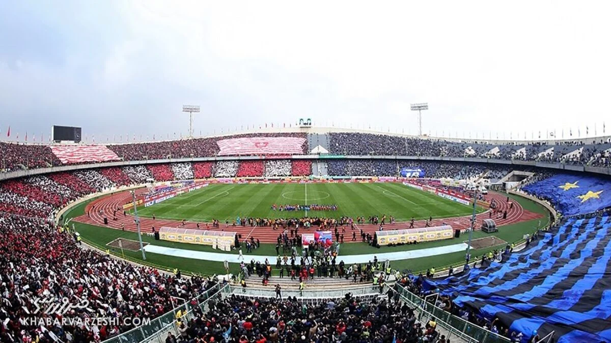 رونمایی از یک تکنولوژی جدید در دربی ۱۰۶ تهران!
