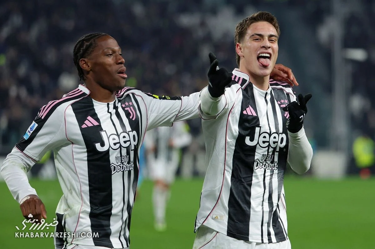 یوونتوس ۲ - کالیاری ۱/ بانوی پیر مسیر پیروزی را به یاد آورد و کامبک زد!