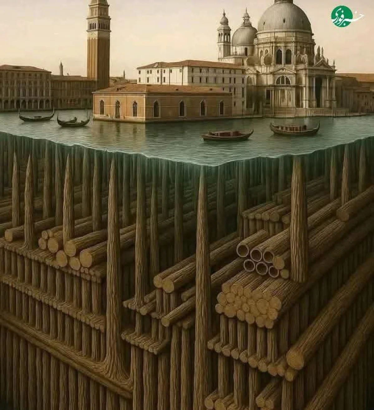 راز استحکام ونیز؛ شهری که روی چوبهای جاودان ایستاده است راز استحکام ونیز؛ شهری که روی چوبهای جاودان ایستاده است