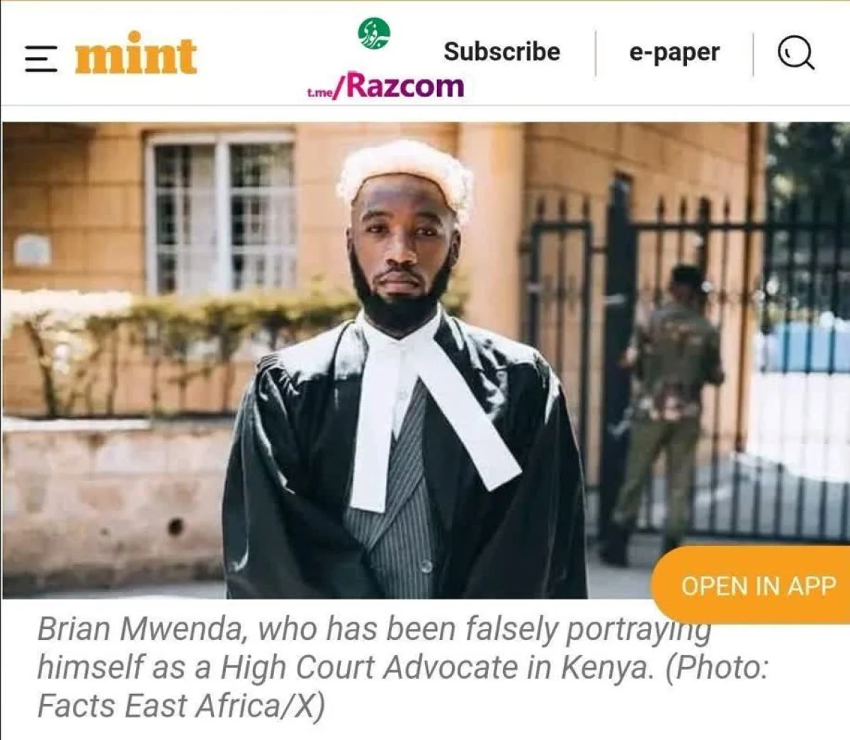 وکیل قلابی که ۲۶ پرونده را بدون حتی یک روز آموزش برد!